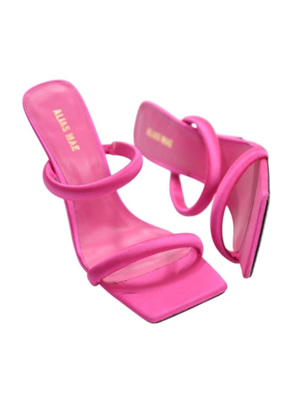 Alias Mae Ashley Mule in Pink Satin